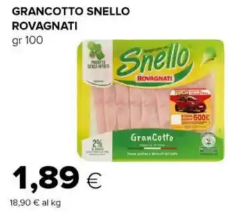 Tigre GRANCOTTO SNELLO ROVAGNATI gr 100 offerta