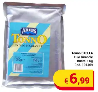 Centro Cash Tonno STELLA Olio Girasole Busta 1 Kg offerta