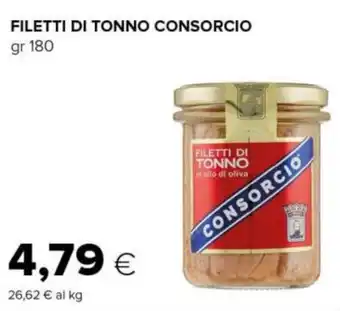 Tigre FILETTI DI TONNO CONSORCIO gr 180 offerta