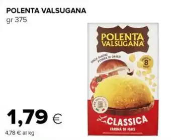 Tigre POLENTA VALSUGANA 375 gr offerta