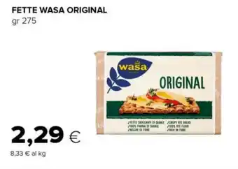 Tigre FETTE WASA ORIGINAL gr 275 offerta