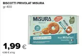 Tigre BISCOTTI PRIVOLAT MISURA gr 400 offerta