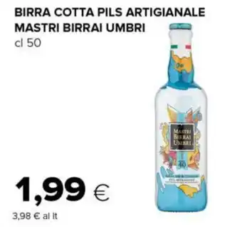 Tigre BIRRA COTTA PILS ARTIGIANALE MASTRI BIRRAI UMBRI cl 50 offerta