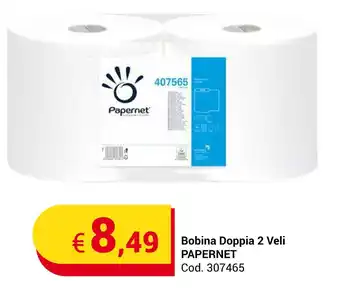 Centro Cash Bobina Doppia 2 Veli PAPERNET offerta