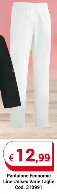 Pantalone Economic Line Unisex Varie Taglie