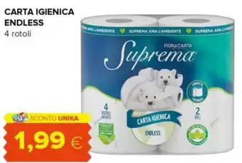 CARTA IGIENICA ENDLESS