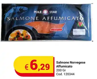 Centro Cash Salmone Norvegese Affumicato 200 Gr offerta