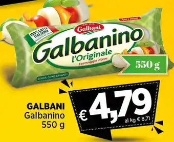 In Coop GALBANI Galbanino 550 g offerta
