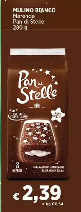 In Coop MULINO BIANCO Merende Pan di Stelle 280 g offerta