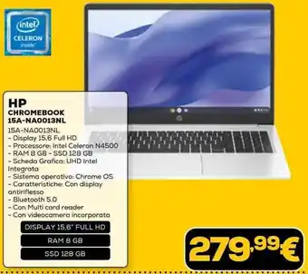 Euronics HP CHROMEBOOK 15A-NA0013NL offerta