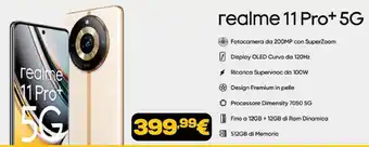 Euronics realme 11 Pro+ 5G offerta
