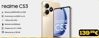 Euronics realme C53 offerta