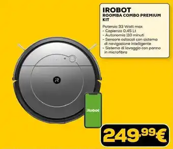 Euronics IROBOT ROOMBA COMBO PREMIUM KIT offerta