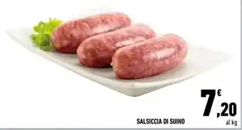 SALSICCIA DI SUINO