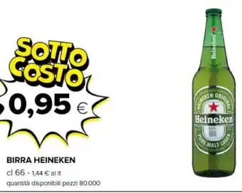 BIRRA HEINEKEN cl 66