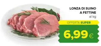 Oasi LONZA DI SUINO A FETTINE al kg offerta