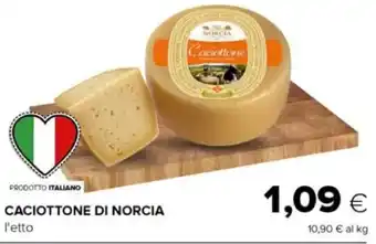 Oasi CACIOTTONE DI NORCIA l'etto offerta