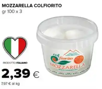 Oasi MOZZARELLA COLFIORITO gr 100 x 3 offerta