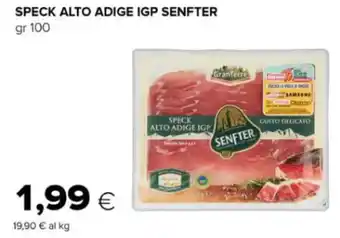 Oasi SPECK ALTO ADIGE IGP SENFTER gr 100 offerta