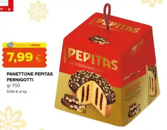 PANETTONE PEPITAS PERNIGOTTI gr 750
