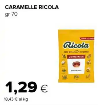 CARAMELLE RICOLA gr 70