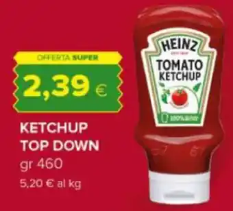 Oasi KETCHUP TOP DOWN gr 460 offerta