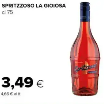 Oasi SPRITZZOSO LA GIOIOSA cl 75 offerta