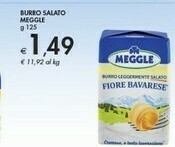 Bennet Meggle Burro Leggermente Salato Fiore Bavarese 125 G(ml) offerta