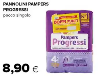 Oasi PANNOLINI PAMPERS PROGRESSI pacco singolo offerta