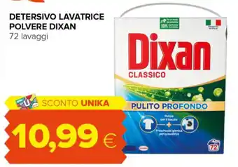 DETERSIVO LAVATRICE POLVERE DIXAN 72 lavaggi