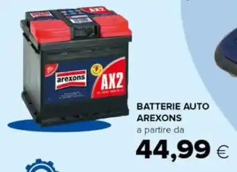 BATTERIE AUTO AREXONS a partire da