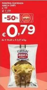 Bennet Amica chips Patatine offerta