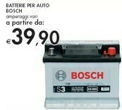 Bennet Bosch Batterie Per Auto offerta
