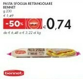 Bennet Bennet Pasta Sfoglia Rettangolare offerta