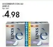 Bennet Lines E Assorbenti Con Ali offerta