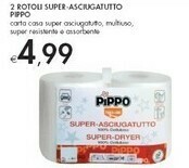 Bennet 2 Rotoli Super Asciugatutto Pippo offerta
