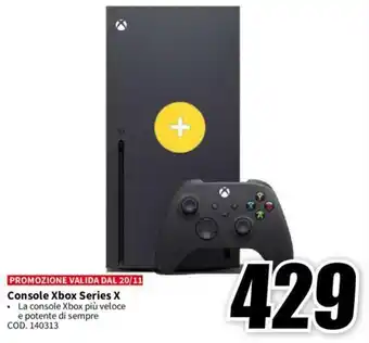 MediaWorld Console Xbox Series X offerta