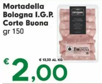 Despar Mortadella Bologna I.G.P. Corte Buona gr 150 offerta