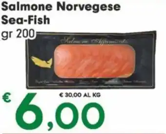 Despar Salmone Norvegese Sea-Fish gr 200 offerta
