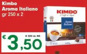 Kimbo Aroma Italiano gr 250 x 2