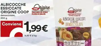 Coop Coop Albicocche Essiccate Origine offerta