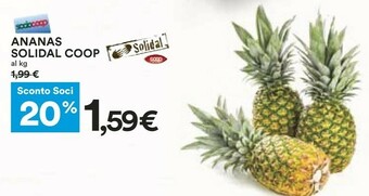 Coop Coop Ananas Solidal offerta
