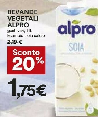 Coop Alpro - Pesca Vegetale Soya offerta