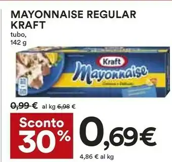 Coop Kraft Mayonnaise Cremosa E Delicata 142 G(ml) offerta