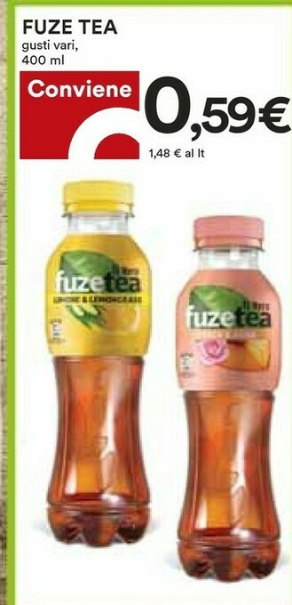 Coop Fuze tea Pesca Con Una Nota Di Rosa 400 G(ml) offerta