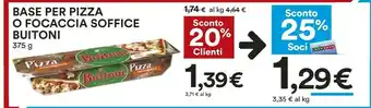 Buitoni Focaccia La Soffice 375 G(ml)