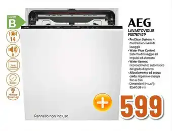 Expert AEG LAVASTOVIGLIE FSS75747P offerta