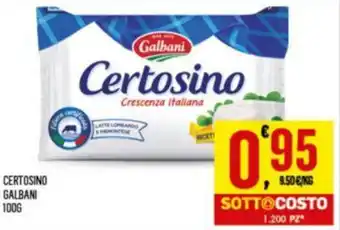 CERTOSINO GALBANI 100G
