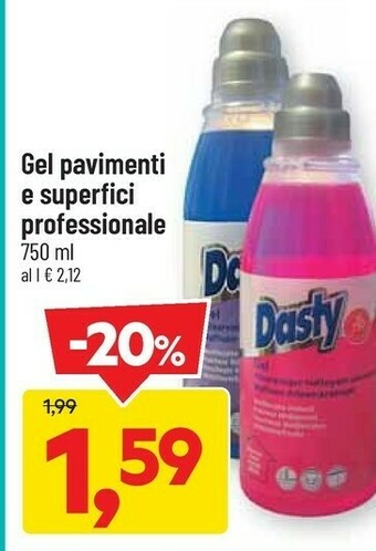 DPiù Gel Pavimenti E Superfici Professionale offerta