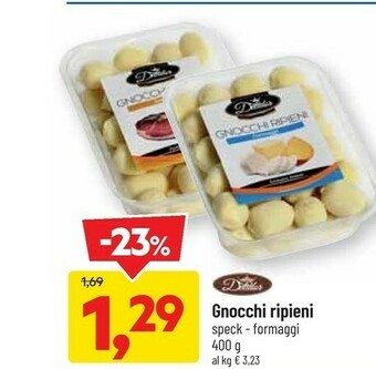 DPiù Il Pastaio - Gnocchi Ripieni Speck E Brie 400 G(ml) offerta